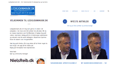 Desktop Screenshot of ledigidanmark.dk